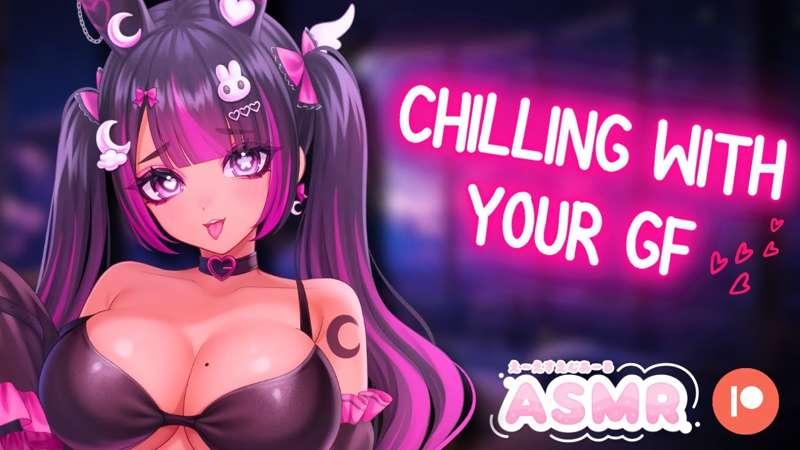 Chilling With Your GF [Cute] [Flirty Speaker] ⋆🌷₊˚