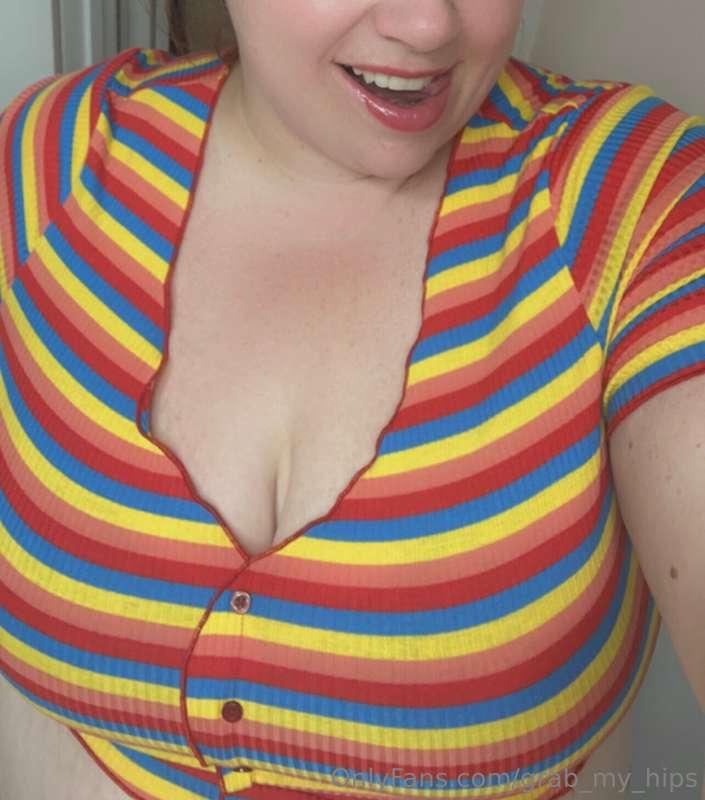 I know it’s mild but I just thought my new crop top was real..