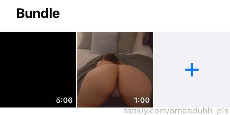 New bundle that will be posted shortly, 1 min spanking vid &amp; 5 mins of my friend helping me finish 🤫🤫