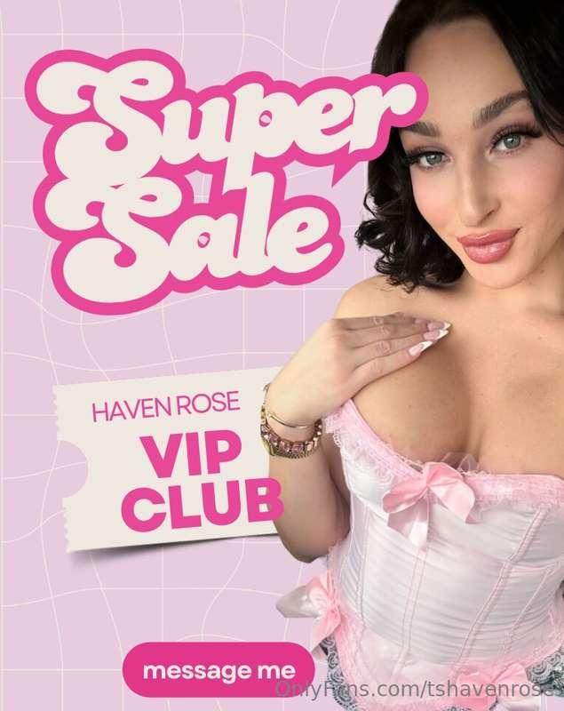 I have a 𝐇𝐎𝐓 𝐃𝐄𝐀𝐋 for you 🔥👀Join Haven Rose VIP today and re..