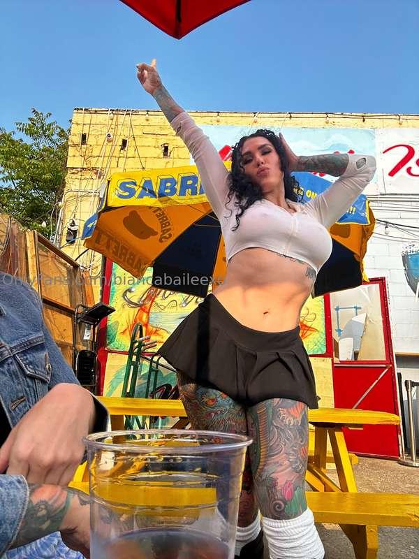 Sun is shining 😍 @biancabailee (no PPV) 