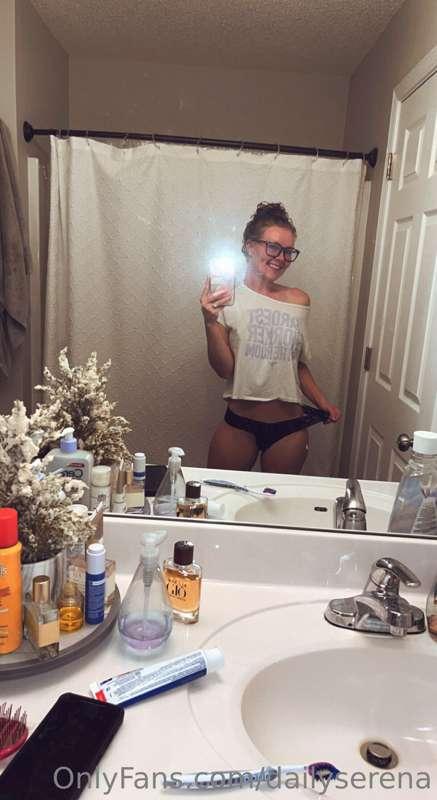 Post shower PJ’s 🙃