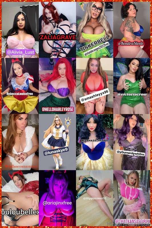 𝑯𝒂𝒓𝒍𝒆𝒚𝒘𝒆𝒆𝒏 𝑫𝒂𝒚 𝑺𝑬𝑽𝑬𝑵! 🎃𝟭𝟲 𝗰𝗼𝘀𝗽𝗹𝗮𝘆 𝘃𝗶𝗱𝘀 𝗳𝗼𝗿 $𝟵.𝟵𝟵!Everything ..