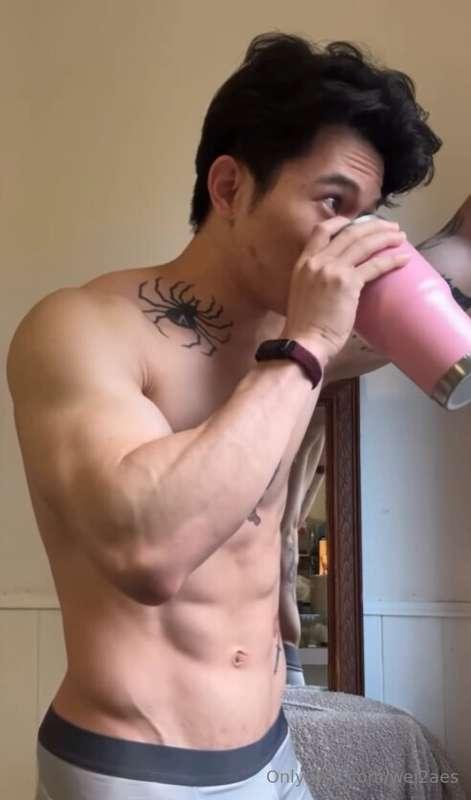 Muscles aren’t the only thing I’m working on… I have got roo..