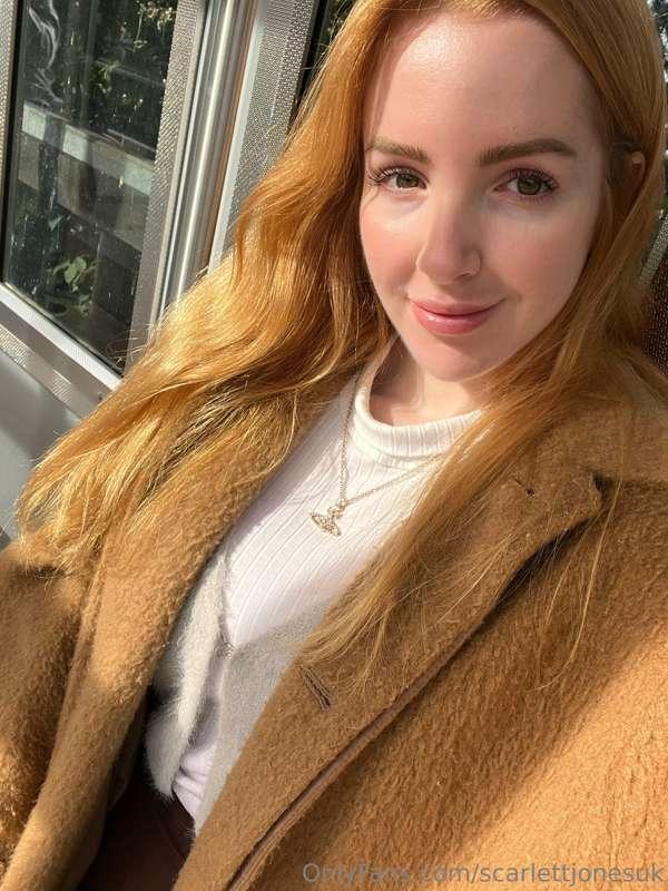 Off to London to see Ruby today 💖🥰 suddenly soooo cold here!