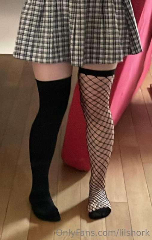 Skirts and thigh highs>>>