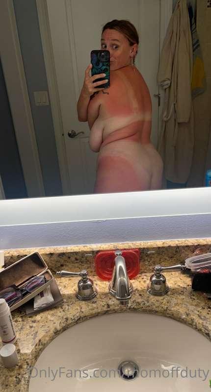Let’s see what tan lines I get today…