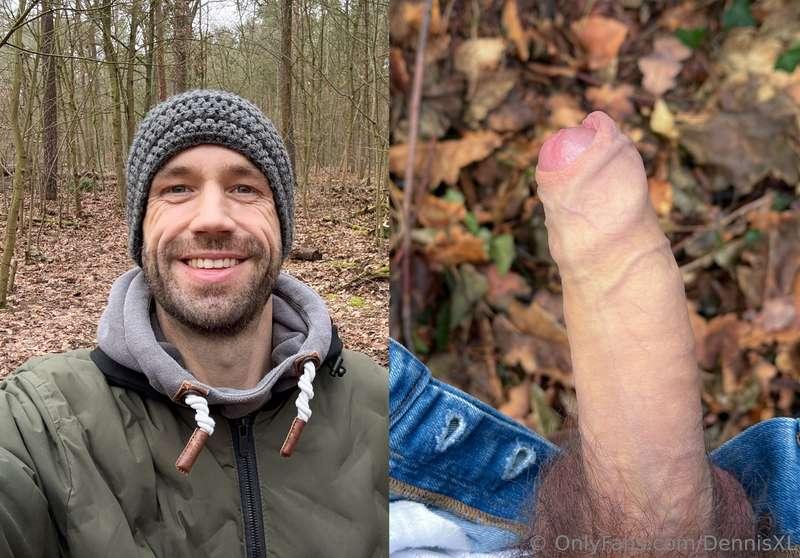 went for a walk in the woods today 😏