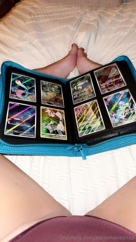 Who wants to see my Pokémon card collection? ✨