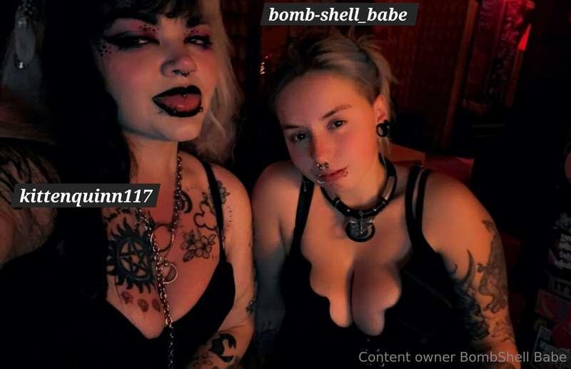 Me and @kittenquinn117 having a girls night now before the n..