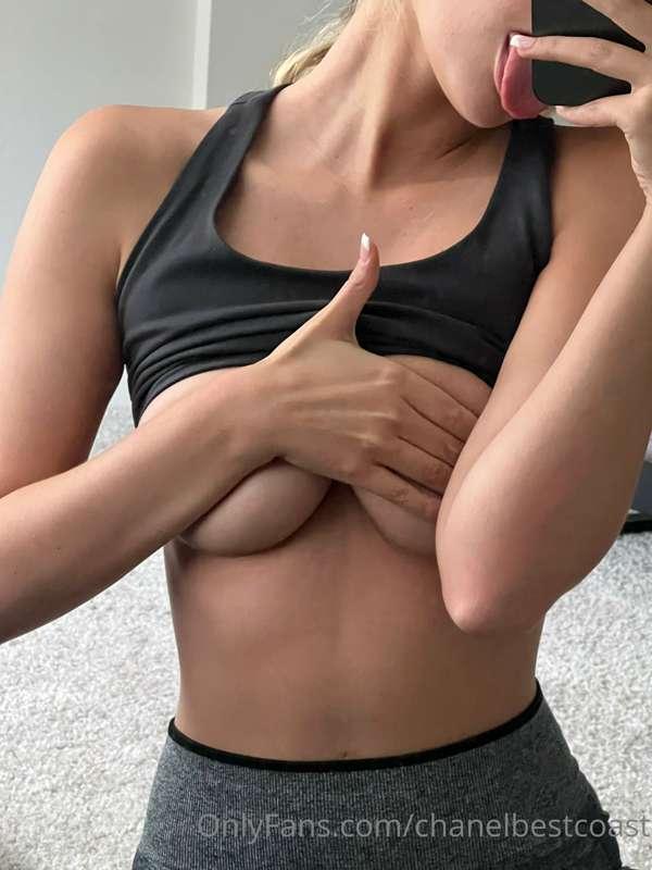 Sweaty gym sesh