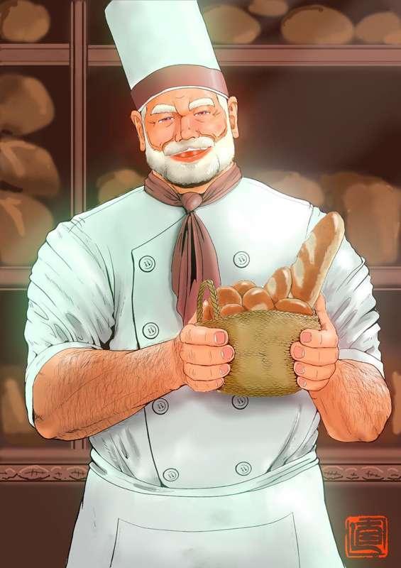 フレディさんの肖像　Portrait of Freddy