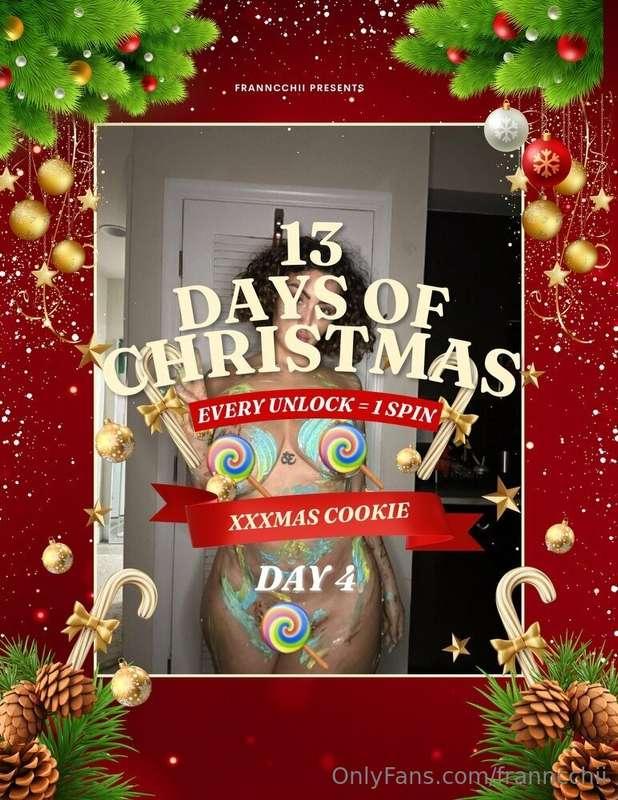 13 Days of Christmas🎄 DAY 4Every Unlock = 1 Spin How about a..