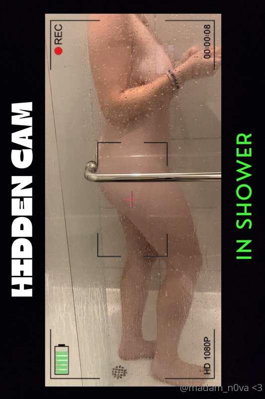 ## Hot 18 year old caught cleaning up in the shower! 🧼 
• **..