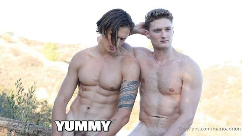 I love exploring a more homoerotic side of myself with these..