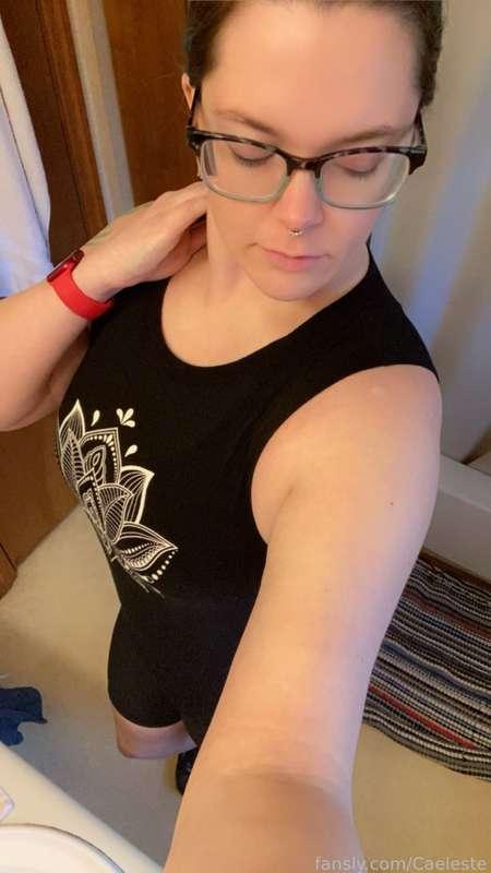 Still not feeling the best. Periods suck. #selfies #hugetits #naturaltits #hucow #lactation #lactating