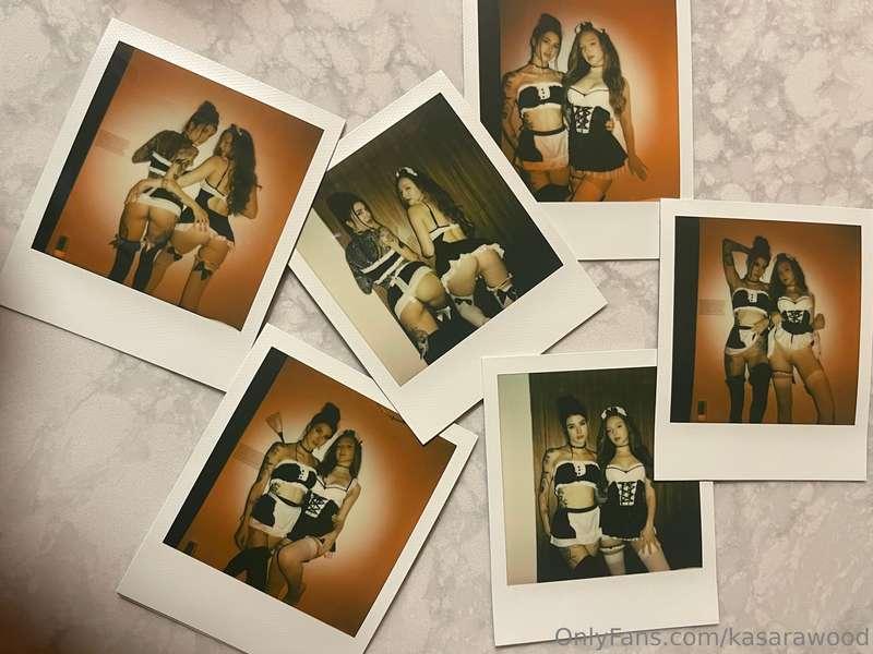 some BTS from one of my favorite shoots with @fionathefox 