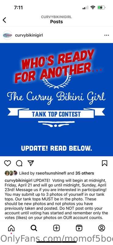 I need help from my loyal subscribers!  I’m in a Curvy Bikin..