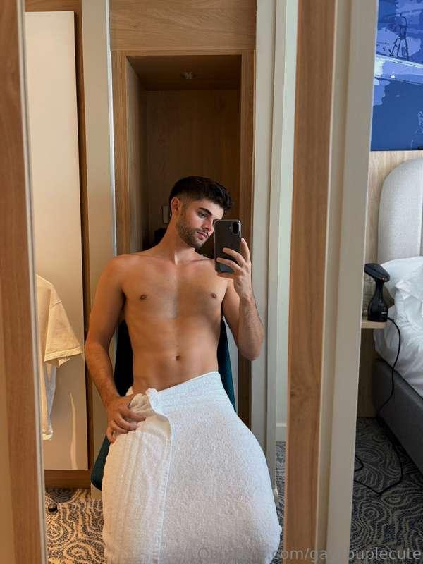 Just got out of the shower but message us if you want to see..