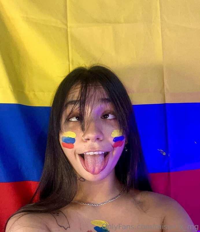 Feliz día de la independencia colombiana🇨🇴 de tu colombiana ..