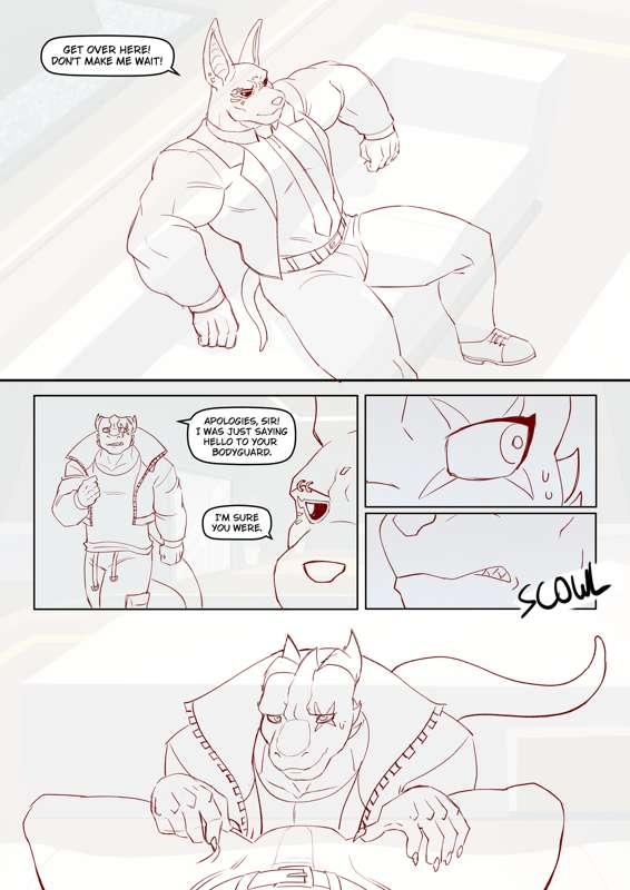 HUGE TROUBLE - Page 7 (Wip Sketch)