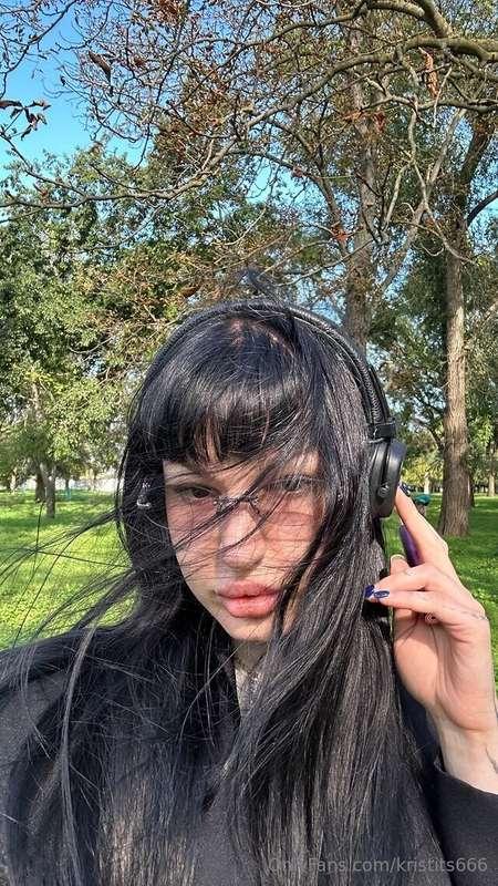 In the world of my thoughts and music🍂