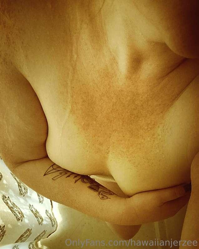 Took an early shower to help my head feel better....what hap..