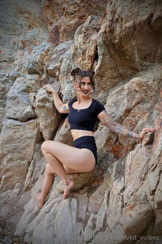 Embodying my inner Capricorn mountain goat  ♑️🐐🏔