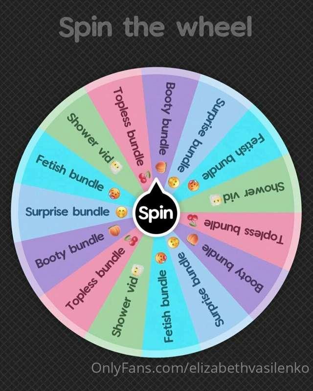 Spin the wheel with a ton of my newest content 😍
Your jaw is..