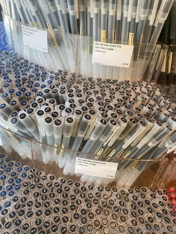 Muji makes the best pens for everyday drawing! They’re cheap..