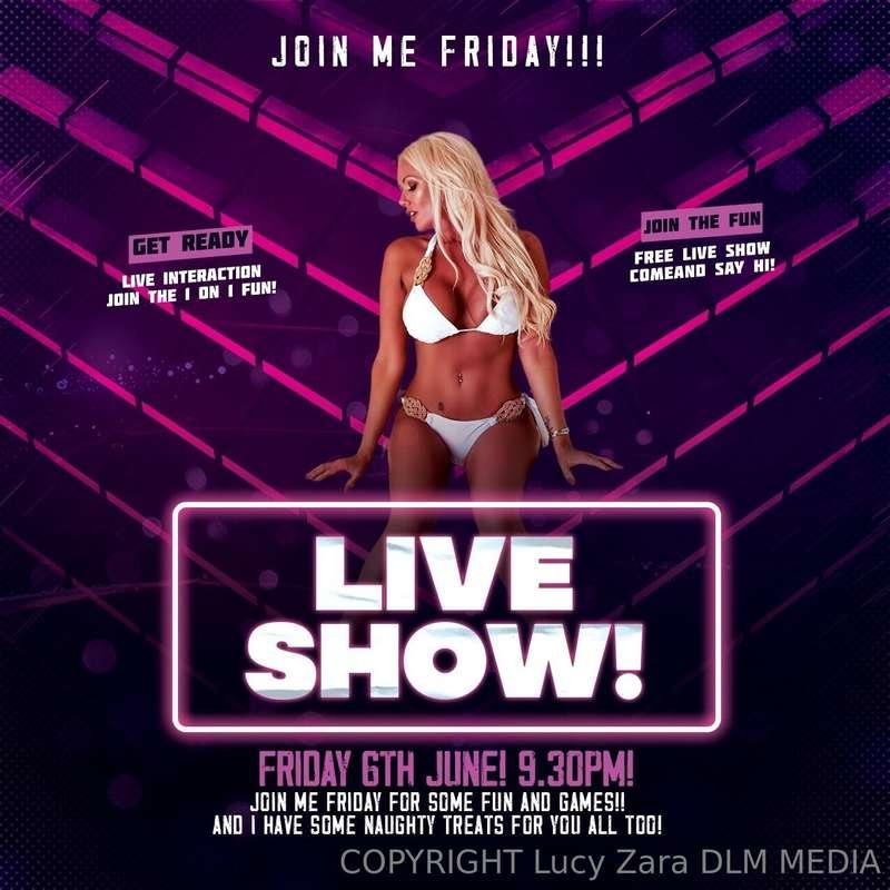 ⭐️This Friday night 930pm UK time ⭐️Will you be watching ???..