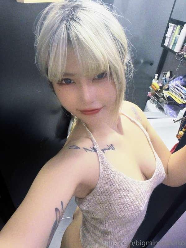 <凸點小背心* no under; 小彩蛋nude2張>