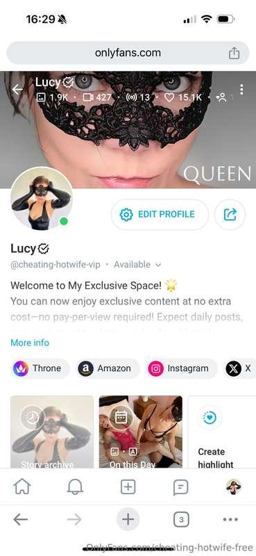 You are missing out on so much hot content on the VIP page @..