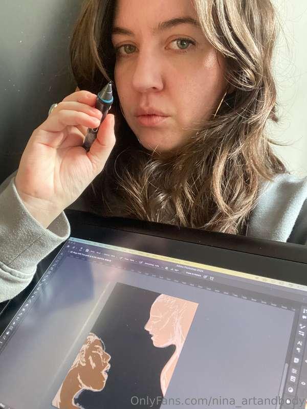 My Wacom Cintiq drawing tablet! I’ve had this baby for close..