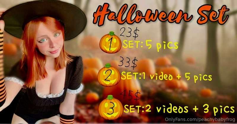 🎃✨𝐇𝐚𝐩𝐩𝐲 𝐇𝐚𝐥𝐥𝐨𝐰𝐞𝐞𝐧 ✨🎃Hi! I've prepared a Halloween-themed set..