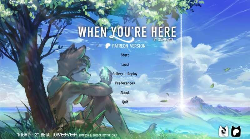 [Public] "When Your'e Here" FVN : Night- 2 and TOP route will be released soon!