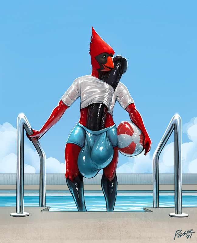 Pulsar in the Pool