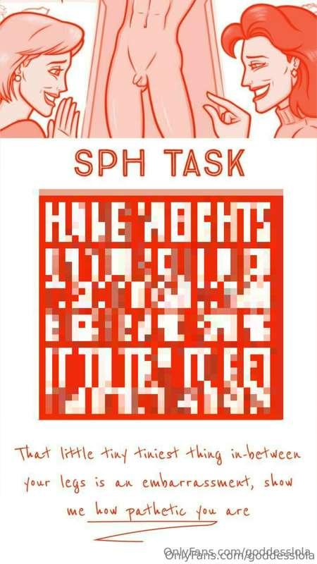 SPH task is waiting for you! Unlock it now. 😈