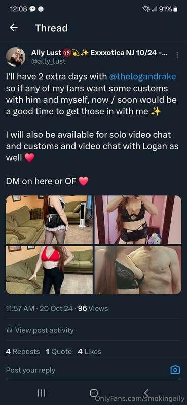 If anyone wants nice smoking customs / video chats with me s..