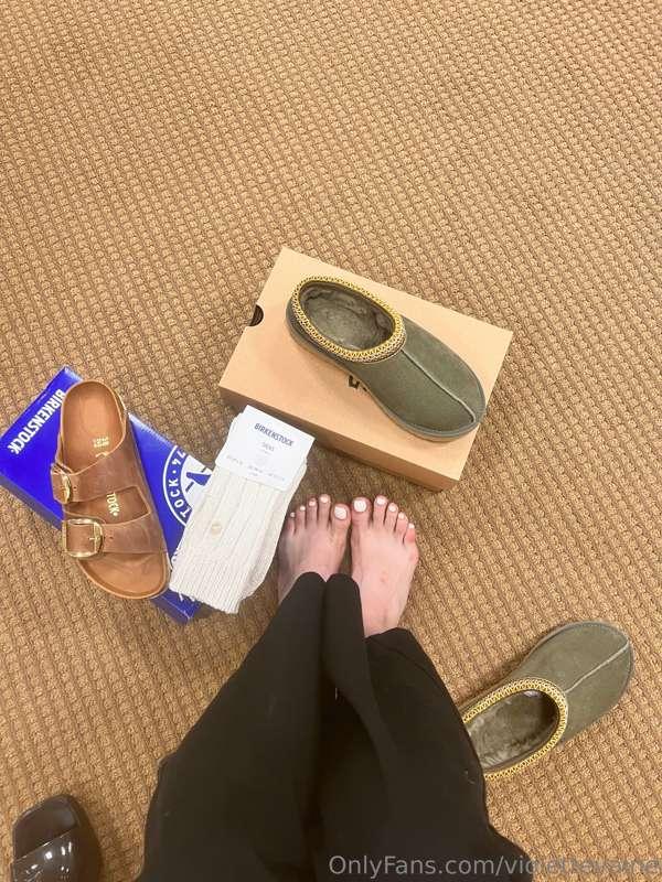Reimburse my shoes ($250) and I’ll send you a surprise in yo..