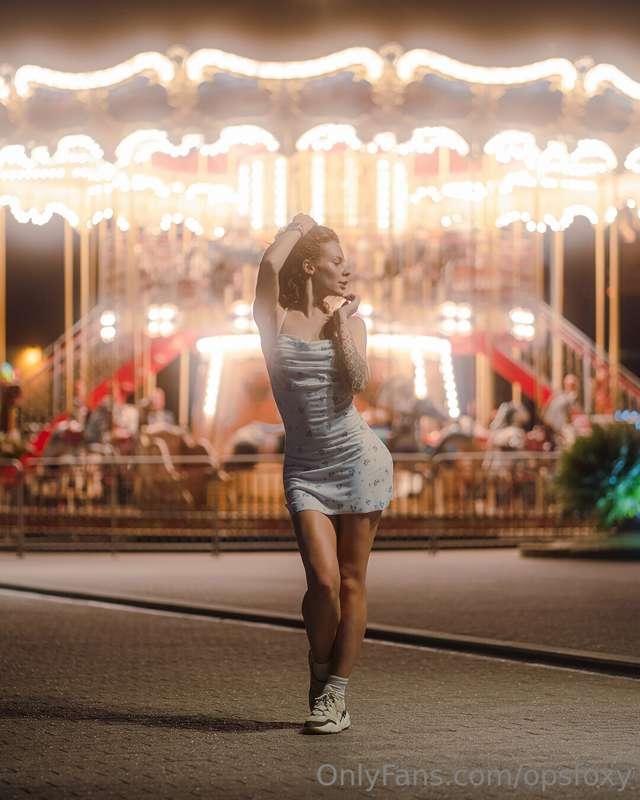 Do you think this dress is too short? 😈🎠