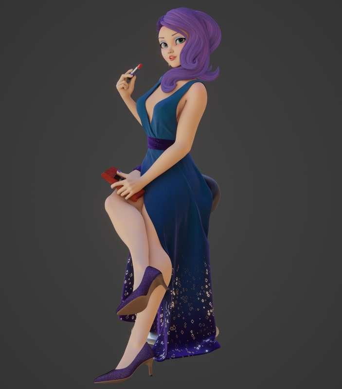 Rarity humanization WIP 3