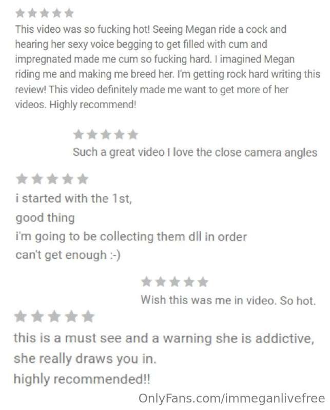 Some of your reviews after watching the exclusive videos ava..