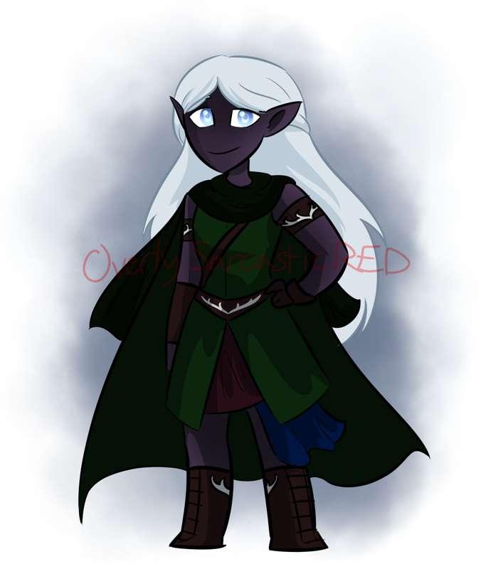 Reward: Half-Drow Ranger OC