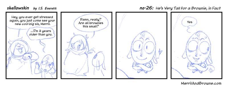 shallowskin Strip #26 - Sketch