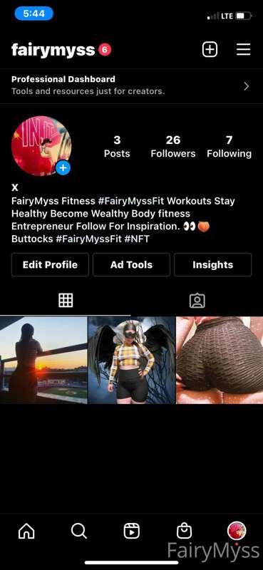 Fairymyss and Fairymyss11 both my IGs go Follow