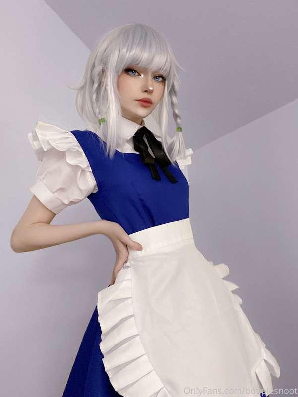 if ur a touhou fan, enjoy… if not… pretend it’s just a maid ..