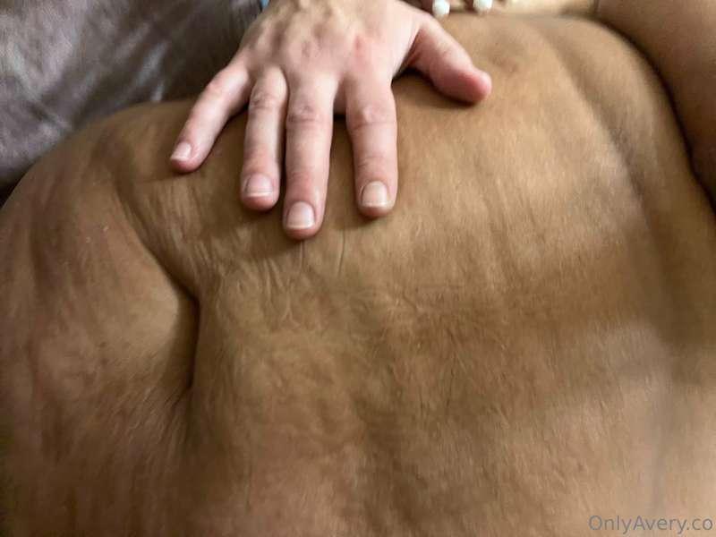 Grab my belly! Feel how packed full of food it is. Caress my..