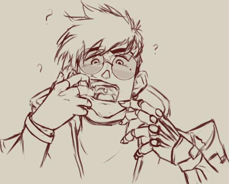 Vash mouthplay commission WIP