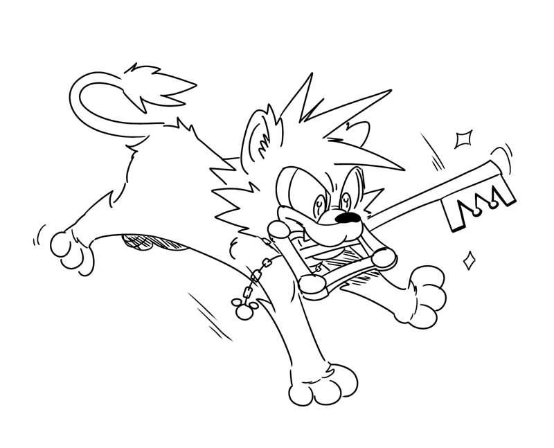 Lion Sora sketch series